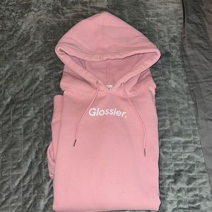 Glossier Pink Hoodie